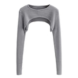 Sexy Trend In Net Red Super Short Repair Jacket Hoodie Carefully Machine Personality Outside The Top