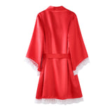 New Stitling Elastic Lady Pyjamas Jersey With Pyjab Pajamas Set Solid Color Home