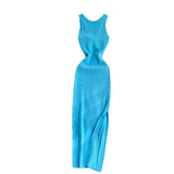 Women's Summer New Sexy Kinesith Heart-Scuttered Fashion Two-Pin Knitted