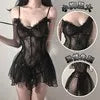 Tiffin Lingerie Autumn New Sexy Mesh Yarn Perspective Lace Hot Pure Teasing Slings Aja Syringe