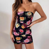 Toloer Women's Summer 2024 New Sexy Breast Collection Fanny Pack Hip Dress Show Thin Nightclub Skirt Woman-Outfit