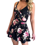 New Sexy Suspension Chest Bow With Printed Loose-Joined