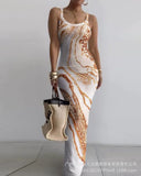 White Slim Dress LZR16640 / HDZ0222-Outfit