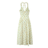 New Spring Style Cotton Dress With A Collar At The Waist And A Slim Waist-Outfit