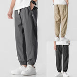 Workwear Men's Loose Trousers 2025 Spring And Summer Fashion Nine-Point Halen Pants Fashion Men's Casual