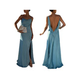 Temperament Sexy Solid Color Splicing Tie With Body Slings Long