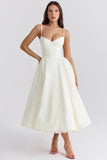 New Summer Senior Sense Princess Dress French Mesh Swing Double Sling Dress