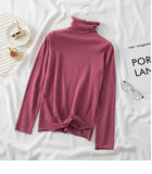 Turtleneck Sweaters 2021 Autumn Winter Sweater Knitted Pullover Long Sleeve Women Sweaters Tops Jumper Pull Femme