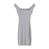 Trendy Girls' Dress With Shoulder Bags And Buttocks Is A New Sexy Sleeveless Skirt In Summer.-Outfit