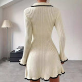 Women's Dresses In Autumn 2025 Elegant Knitted