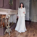 Autumn New Women's Pure Color Small Fragrant Style Elegant Dress