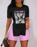 Popular Style New Style Independent Station Fashion Trend Printed Women's Wear Spot-Outfit