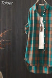 Women Blouses Plaid Shirt Female Casual Long Sleeve Shirt Tops Lady Clothes Loose Blouse Chic Outerwear 2023 Autumn