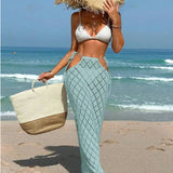 Women Sexy Hot Girl With Half-Dress Skirt Dress Female High