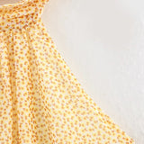 Summer New Cascade Decoration Hanging Neck Print Short