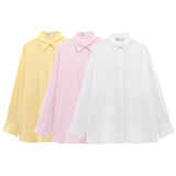 Homemade New Women's Classic Oceanic Linen Loose Shirt