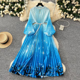 Collar Nail Bead Lantern Sleeve Pearl Belt To Collect Long-Term Printed Pressure