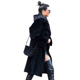White Teddy Coats Faux Fur Jacket Elegant Long Shaggy Trench Women Furry Jackets Fluffy Artificial Fur Coat 2022 Winter