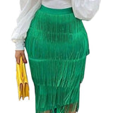 Spliced Tuxedo Dress Body-Body-Soup-And-So-Supling Party Pencil Skirt Plus-Size Women's Skirt
