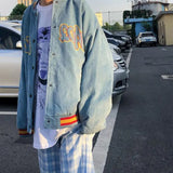 Spring Autumn Corduroy Baseball Racer Jacket Coat Bomber Women Clothing Clothes Female Harajuku Streetwear Gothic Plus Size