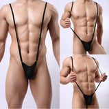 Sex Lingerie Sexy Backpacks With Adjustable T-Shirt T-Pants U Convex Bag Bag Men's