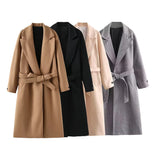 Homemade New Women's Classic Fashion With Belt And