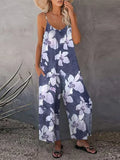 2025 Summer Large-Size Women's Clothing Casual Sleeveless Loose Broad-Legged