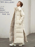 2022 Thick Down Parka Women Hooded Winter Warm Coat Korea Long Down Jacket Female Puffer Cotton Padded Jacket Snow