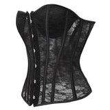 Sexy Lace Chest Slim Women's Harness Jacket Belly Steel Bone Plastic Suit A Hair-Outfit
