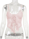 Summer 2025 New Fashion Babes Vest Temperament Flower Lace Sling Dress