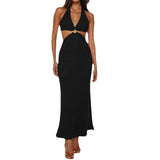 Bikini Hoodie V-Neck Folded Back Collared Back With Beach