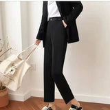 Toloer Suit Suit Female Fall 2024 Korean Version Of Loose Professional Office Worker Suit Jacket Formal Dress College Style-Outfit