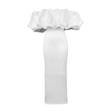 Tector-Bosing Dress Bubble Sleeve Bag-Mast Party Dress Party