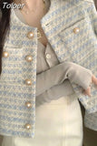 Color Single Breasted Blazer Business Work Temperament Straight Office Ladies Long Sleeve Solid Fashion Chic