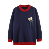 Women's Clothing 2025 Autumn 11 Thin Cotton Clothes Printed Collar Double Pocket Cotton Jacket Loose