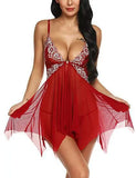 New Exploding Lace Lace Transparent Net Sonic Sonic Sonic Sling Dress