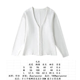 Women's Winter New Simple 8 Color V-Neck Knitting Cardigan Jacket + Short Skirt