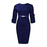Waist Women's Temperament Commute Plus Size