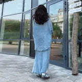 2025 New Women's Loose Casual Comfortable Denim Dress