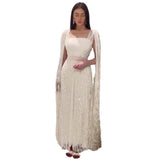 Temperament Sexy Long Dress Evening Dress Famous Atmosphere Host Performance Banquet Dress Sexy Long