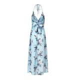 Fashion Bubble Printed Sexy Long