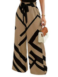 Women's Clothing With Wide-Legged Commuter