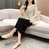 Toloer / Suit Hollow Hood Condole Dress Female Two Suit 2024 New Summer Dress Two Dress-Outfit