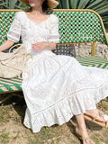 New Small Fragrant Suit Female Famous Lady French Style Embroidered Blouse Dress Half Dress Women's