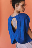 Women's Clothing 2025 New Women's Back Sports Yoga T-Shirts Are Relaxed And Casual