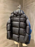 Advanced Sense Plus 90 White Duck Down Down Jacket Female 2024 Autumn And Winter New Short Hoodie Station Loose Coat Tide-Outfit