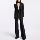 New Star Fashion Scarf Hot Loose Suit Suit Trousers Set Two