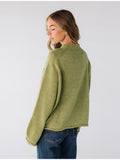 Lazy Wind Collar Small Fish Pattern Knitted Sweater 2025 Autumn And Winter