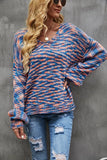 Fall Fashion Yarn-Dyed Long Sleeve