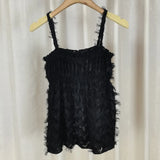 Retro Tuxedo Women's Summer New Korean Version Of The Sweet Vest Showing Skinny Hottie Sleeveless Top